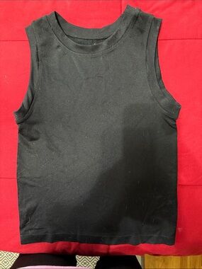 Everyday Black Sleeveless Tank - Essential Women's Shell